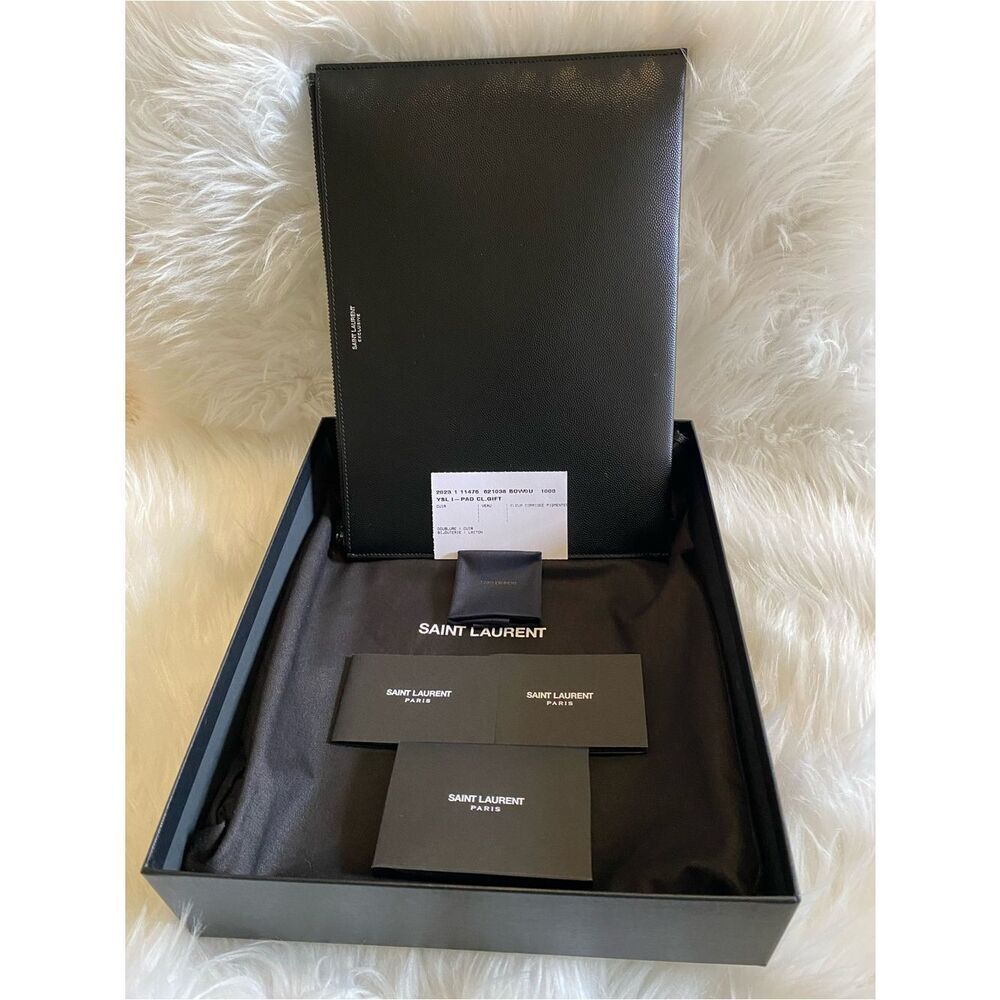 Saint Laurent Executive Pouch Brand New With Packaging & Cert of Authenticity